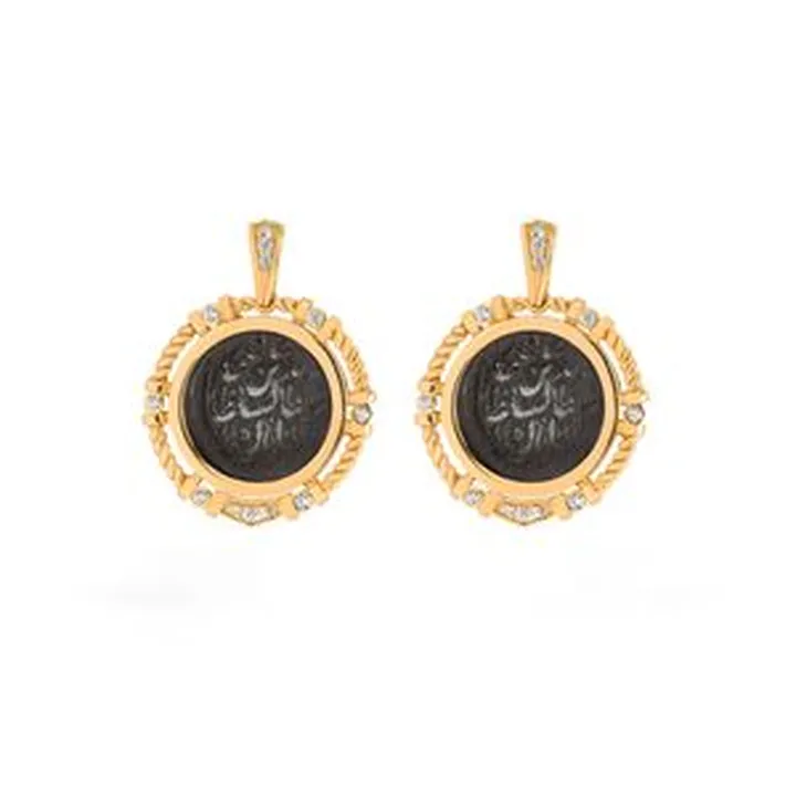 گوشواره طلا 18 عیار زنانه کیا گالری مدل AE349