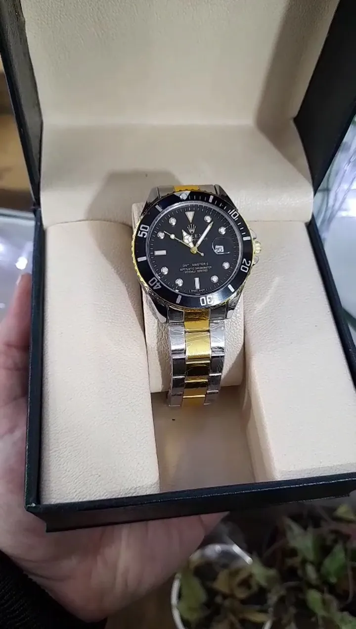 ساعت رولکس ساب مارینر rolex Submariner  با جعبه و  باتری اضافی و ارسال رایگان 