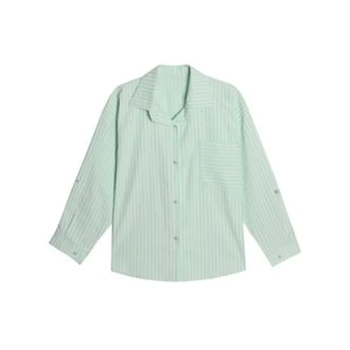 شومیز آستین بلند یقه برگردان زنانه مدل ds2