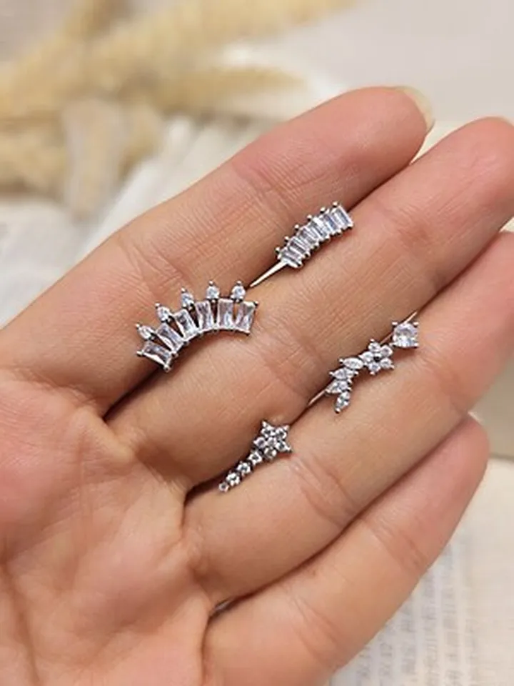 پیرسینگ گوش جواهری