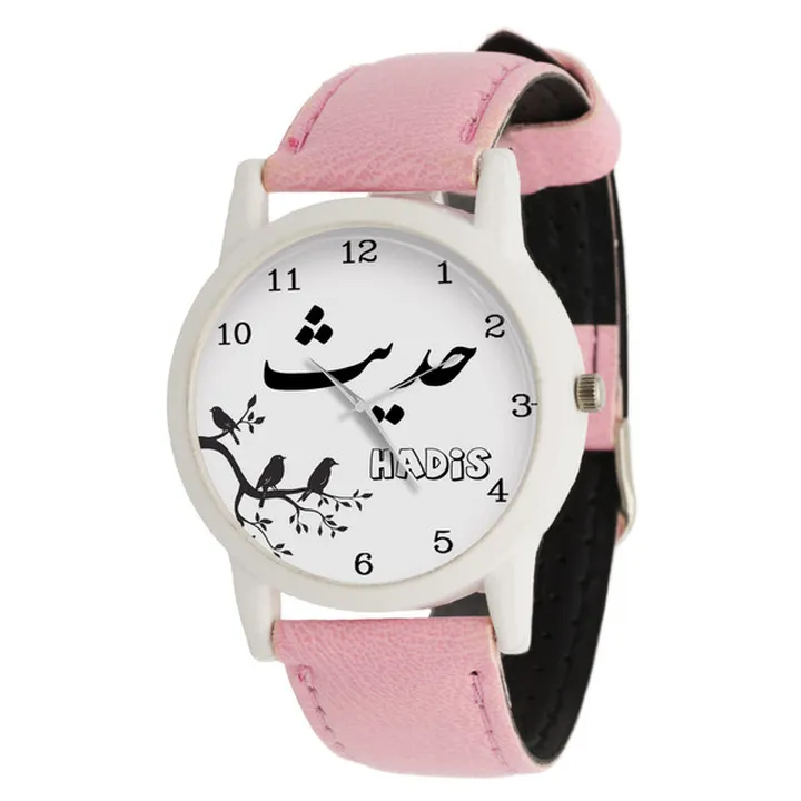 ساعت مچی عقربه ای زنانه طرح حدیث کد LF3191