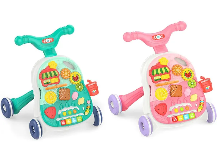 واکر موزیکال و میز بازی کودک 2 کاره اسباب بازی هانگر huanger