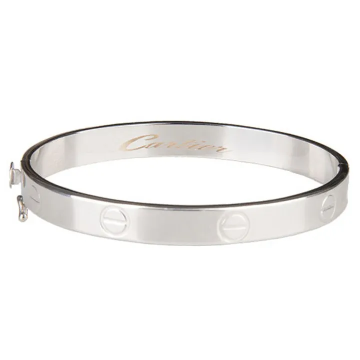 دستبند النگویی طلا 18 عیار زنانه دوست خوب مدل کارت...