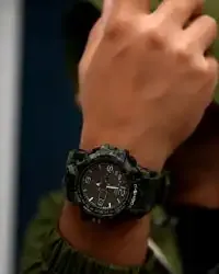 ساعت اسپرت G-SHOCK سه سنسوره طرح ارتشی  Army