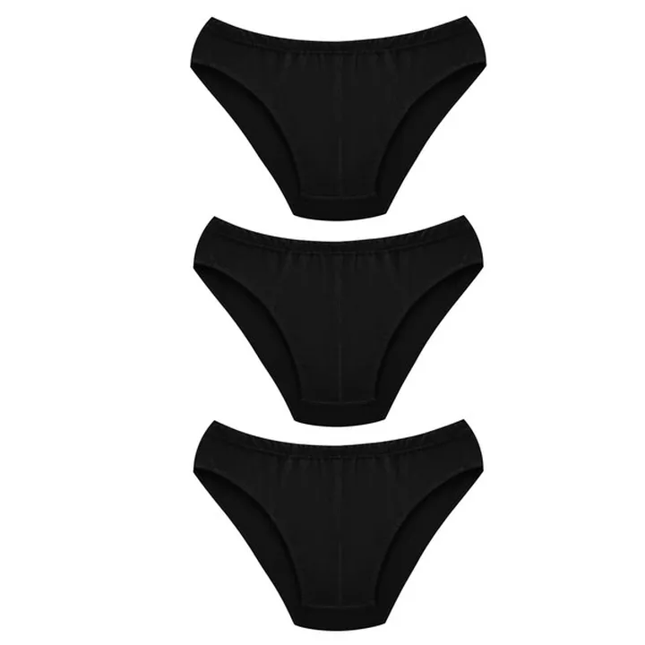 شورت مردانه ماییلدا مدل 4700-3 رنگ مشکی بسته سه عد...