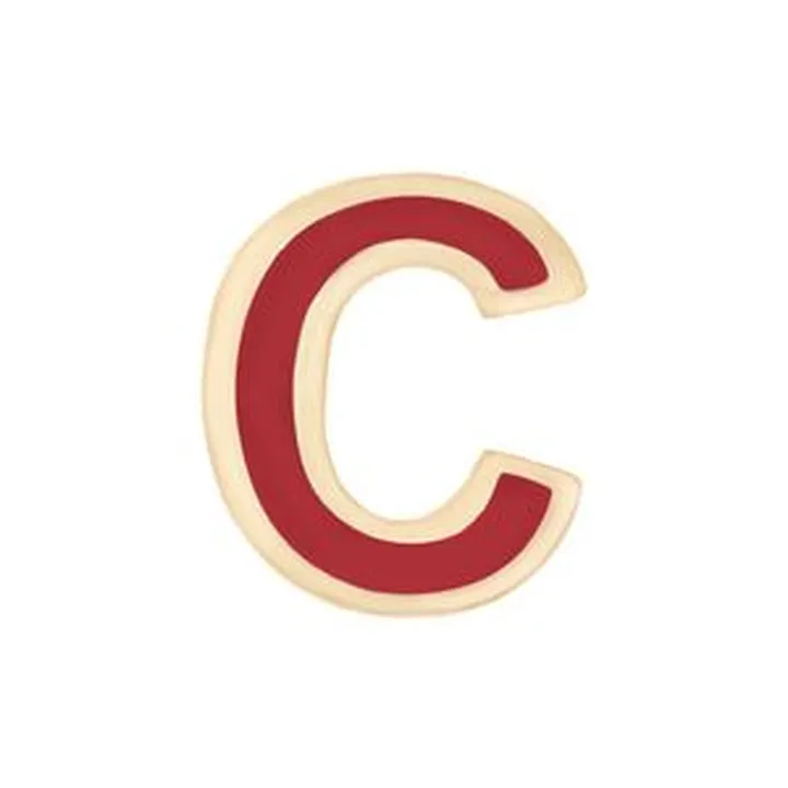 آویز گردنبند نقره ژابیز مدل حرف C