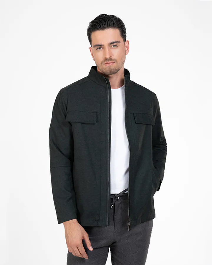 کاپشن مردانه پشمی کد 200 12