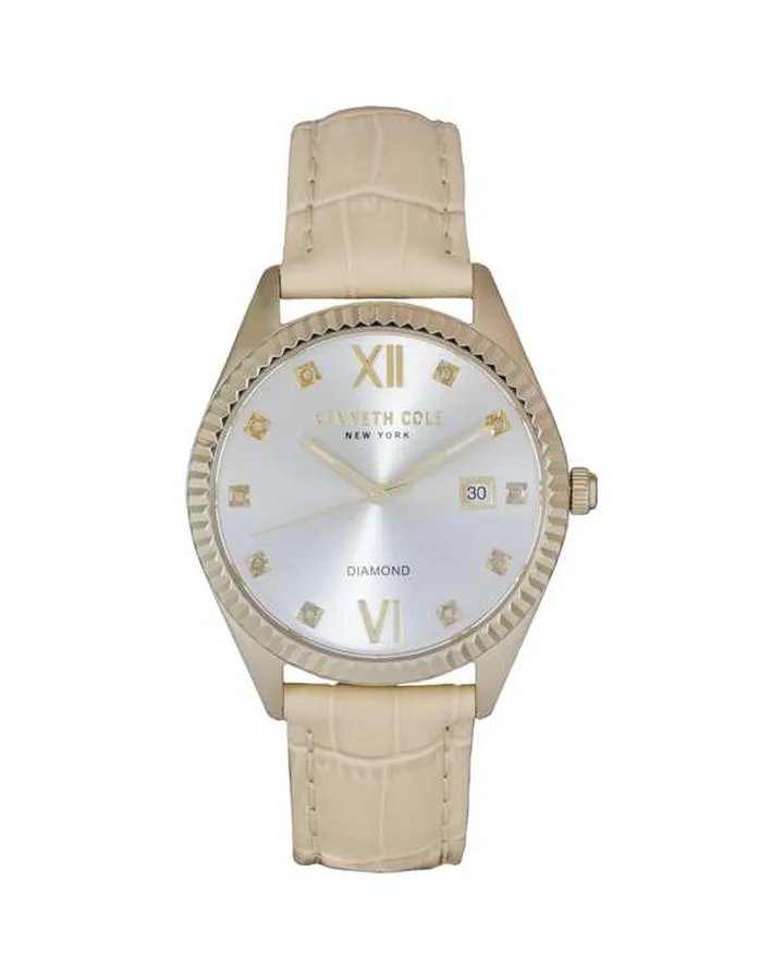 ساعت مچی زنانه عقربه ای کنت کول Kenneth Cole مدل MODERN CLASSIC-DIAMOND KCWLB0026904