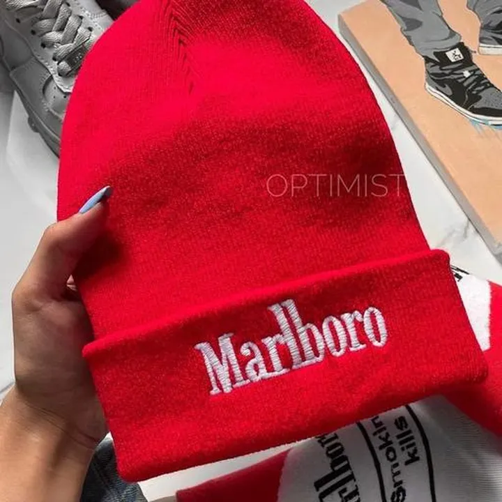 کلاه بافتی Marlboro فری سایز از برند اورجینال Optimist