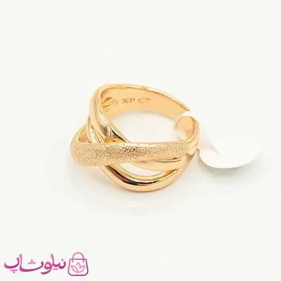 انگشتر زنانه ژوپینگ مشابه طلا کد 2278