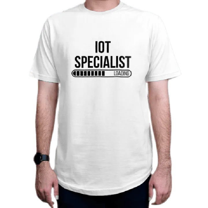 تیشرت برنامه نویسی طرح IoT Specialist in Progress