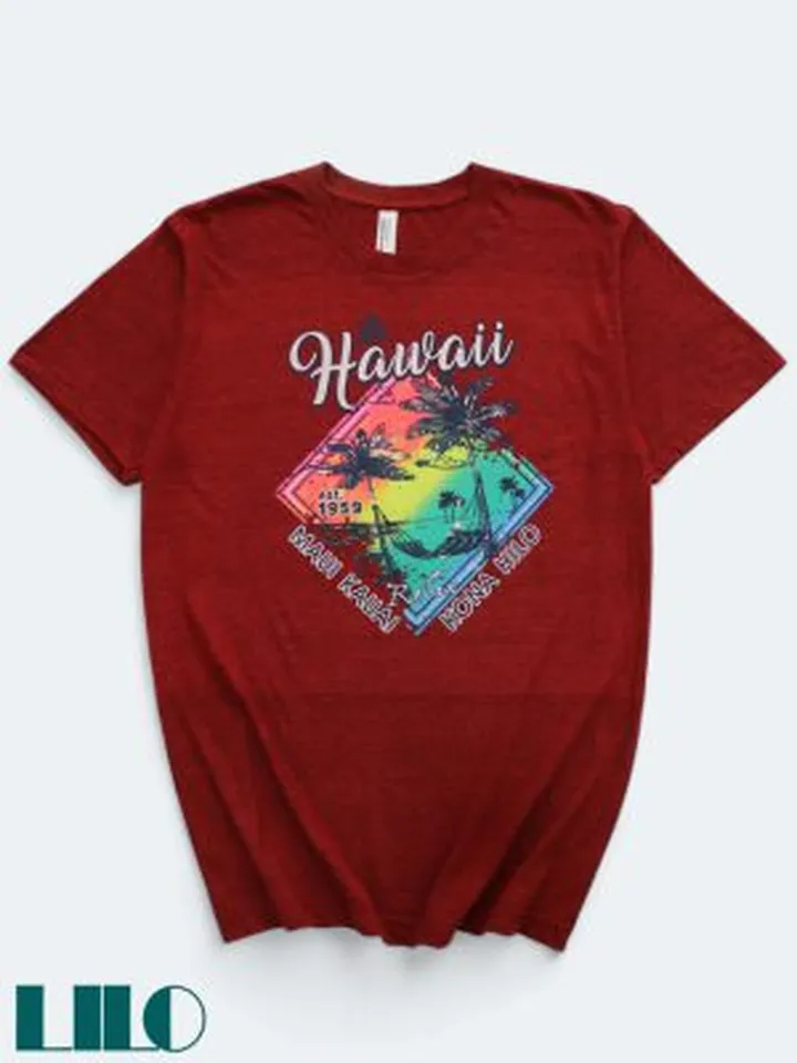 تیشرت Hawaii کد T194