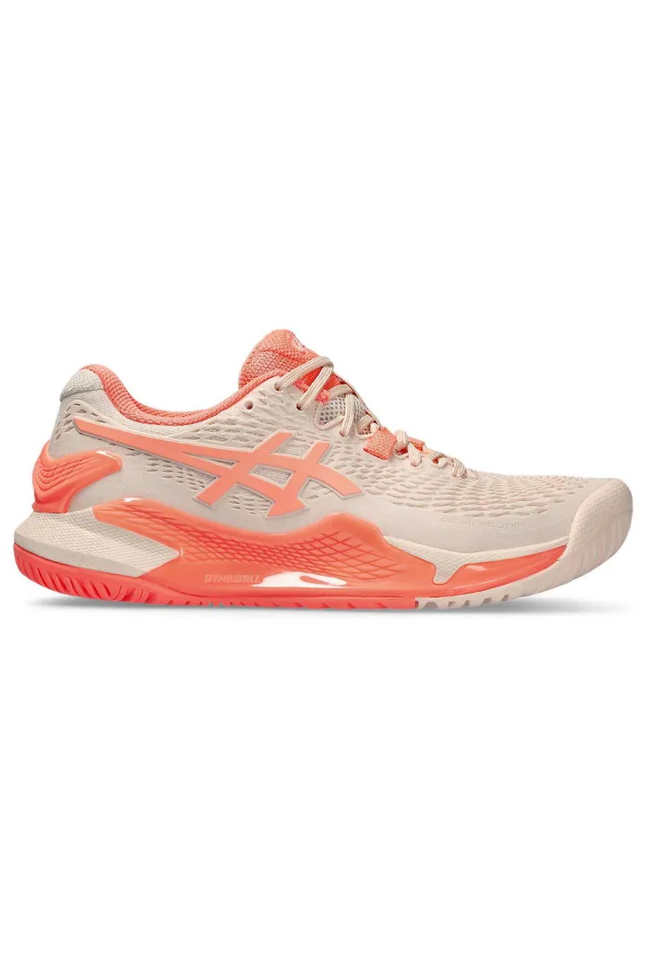 <span class="text-styled__StyledSpan-sc-d280c10c-1 dvOaRP">Asics< span>کفش تنیس زنانه نارنجی ژل رزولوشن 9