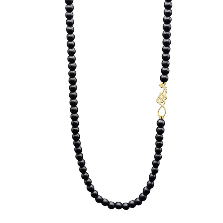 گردنبند نقره زنانه ترمه 1 طرح فرشته کد A32