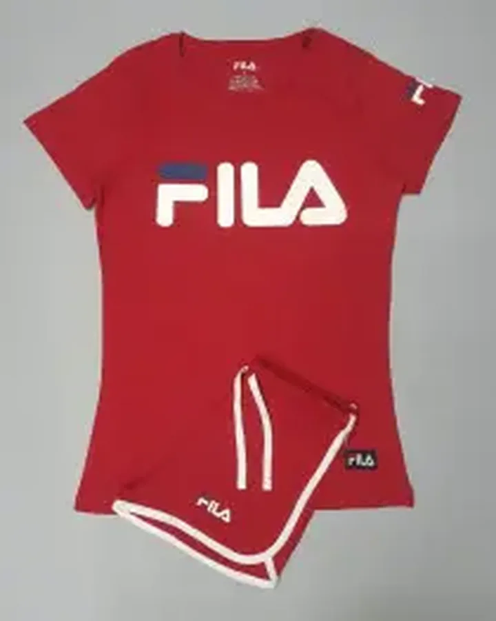 ست تی شرت و شرت زنانه سایز M   L   XL برند Fila کد 10093460