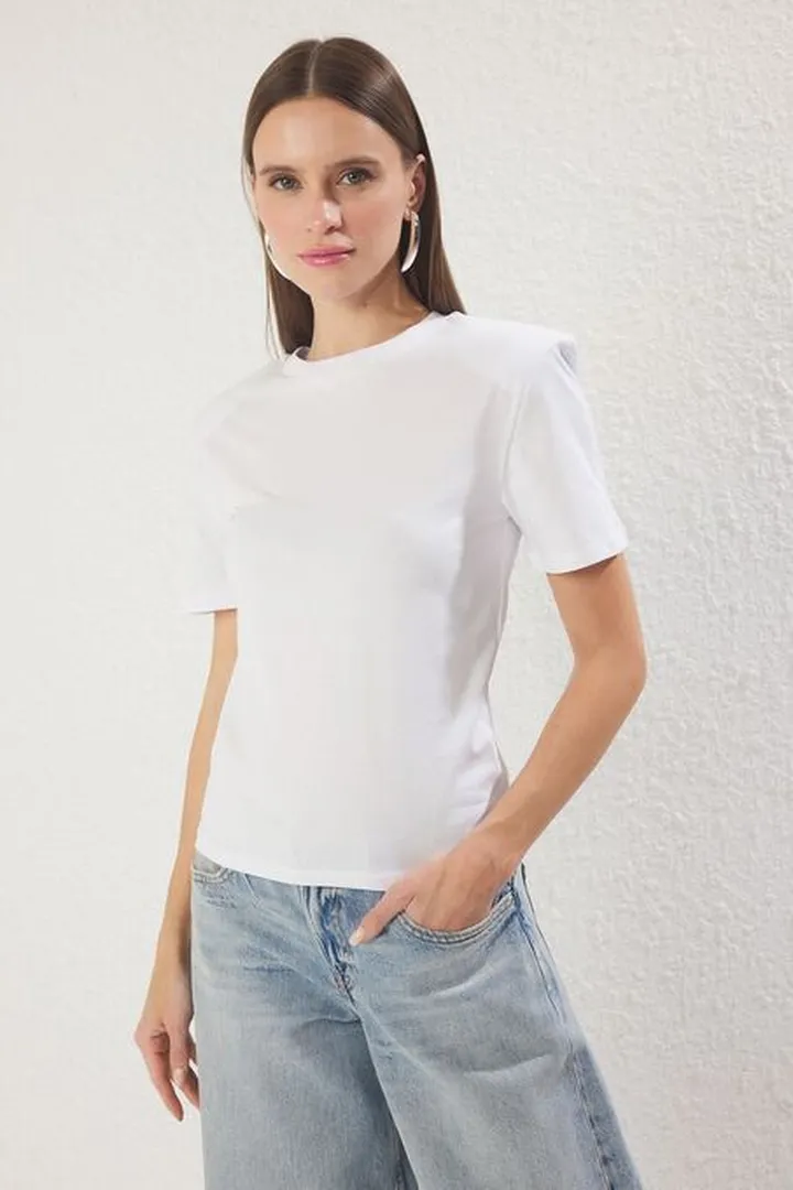 تی شرت آستین کوتاه زنانه  ترندیول  میلا