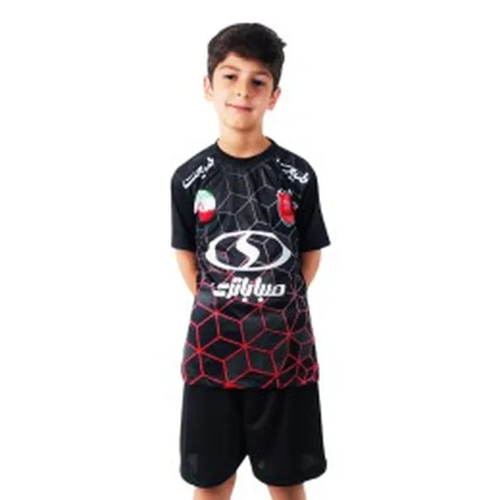 پیراهن و شورت بچگانه دوم پرسپولیس با نام ارونوف Persepolis Away 2024-25 Kit