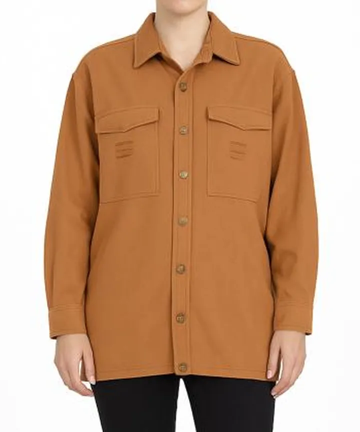 مانتو شومیزی کوتاه زنانه شندی مدل 9103