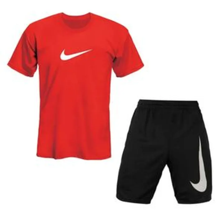 ست تی‌شرت آستین کوتاه و شلوارک ورزشی مردانه مدل Nk4959