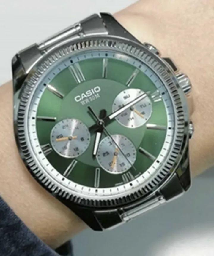 ساعت عقربه ای مردانه کاسیو Casio مدل MTP-1375D-3A