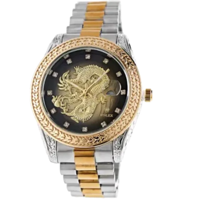 ساعت مچی مردانه رولکس ROLEX طرح اژدها مدل 1264