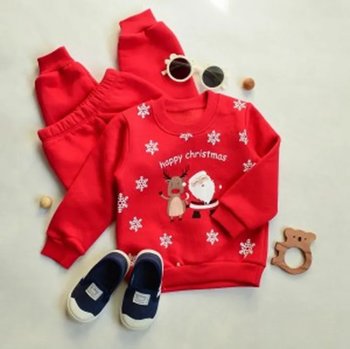 ست دورس و شلوار Christmas