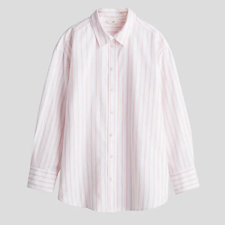 شومیز آکسفورد لاین اچ اند ام