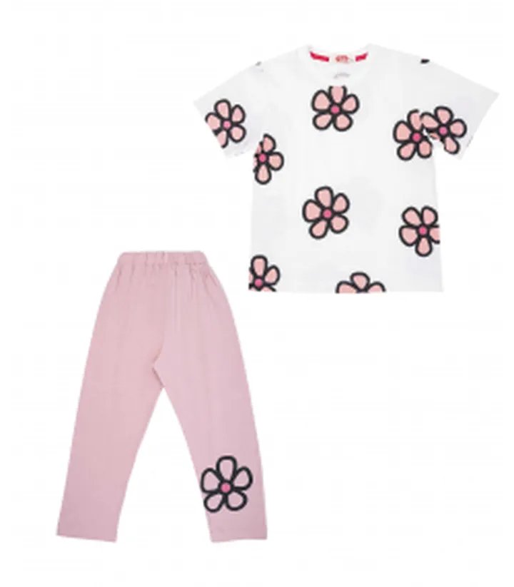 ست تیشرت و شلوار دخترانه مادر مدل Rebecca