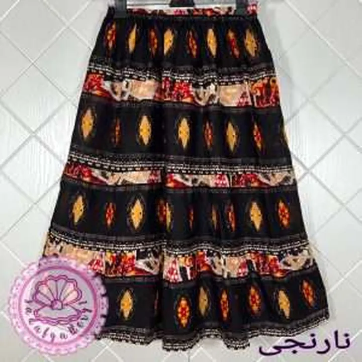 دامن نخی کوتاه ترنج در رنگبندی متنوع(کد1364)