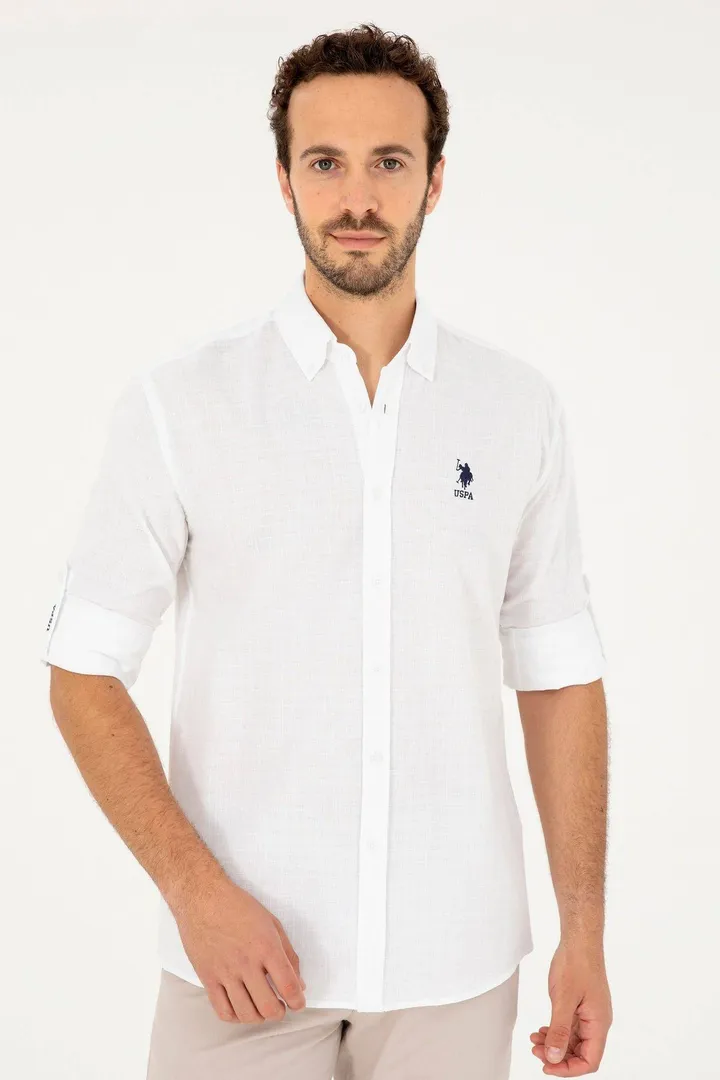 <span class="text-styled__StyledSpan-sc-d280c10c-1 dvOaRP">U.S. Polo Assn.< span>پیراهن آستین بلند مردانه LUCAN US Polo Assn 1831417 سفید