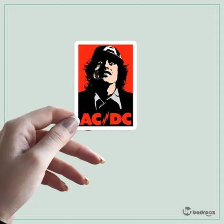 استیکر acdc-1