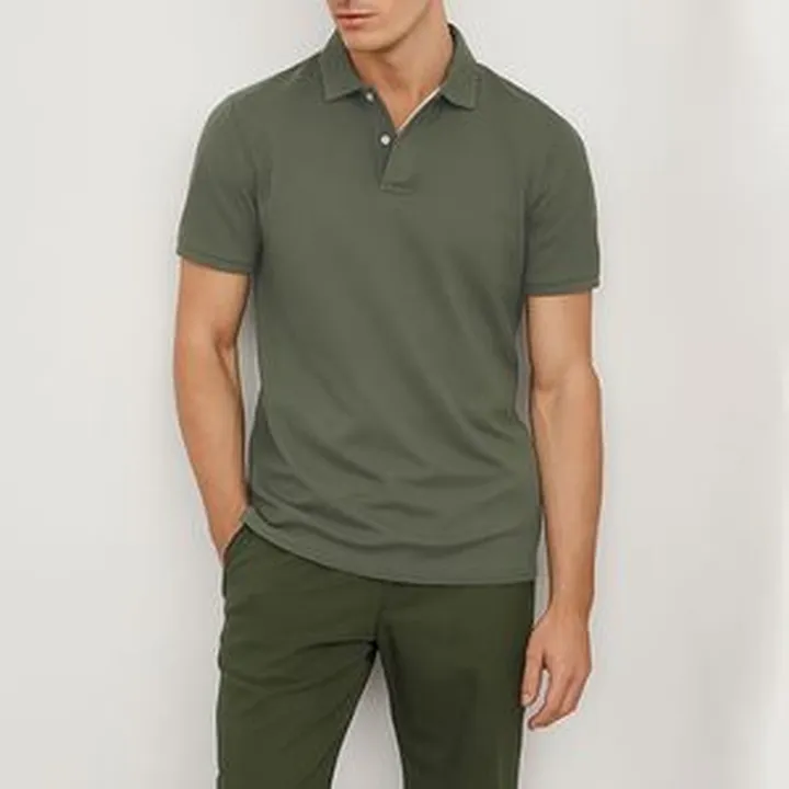 پولوشرت آستین کوتاه مردانه کروم مدل 2512304