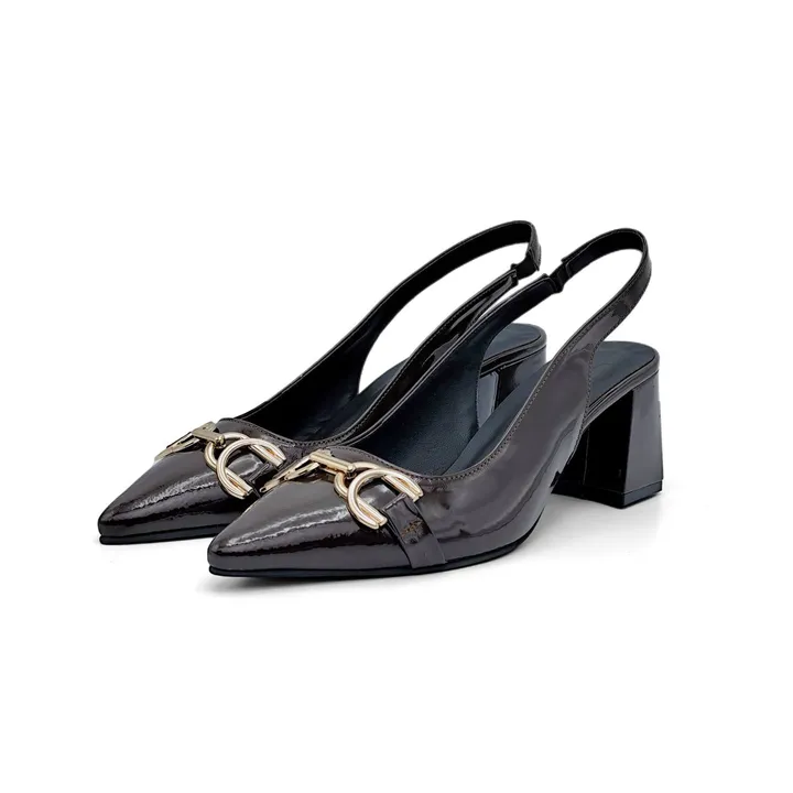 کفش مجلسی زنانه پاشنه دار 5 سانت مدل 402842 _ sandal valentino