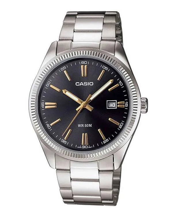 ساعت مچی مردانه عقربه ای کاسیو Casio مدل MTP-1302D-1A2VDF