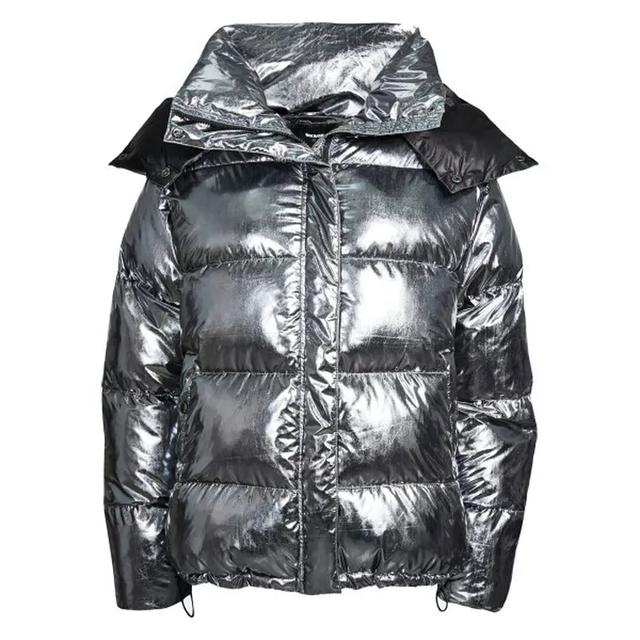 کاپشن زنانه بیک بوک، از جنس پلیاستر با طرح ساده و...