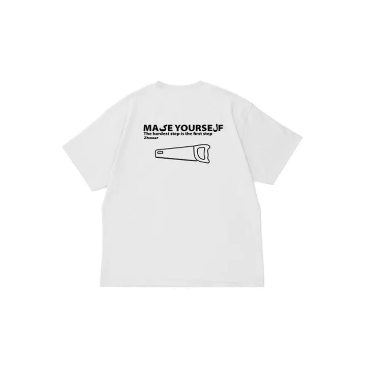 WHITE – MAKE TSHIRT