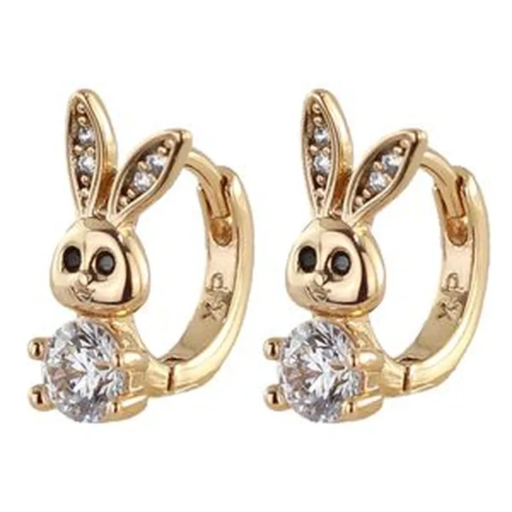 گوشواره زنانه ژوپینگ مدل خرگوش کد U523