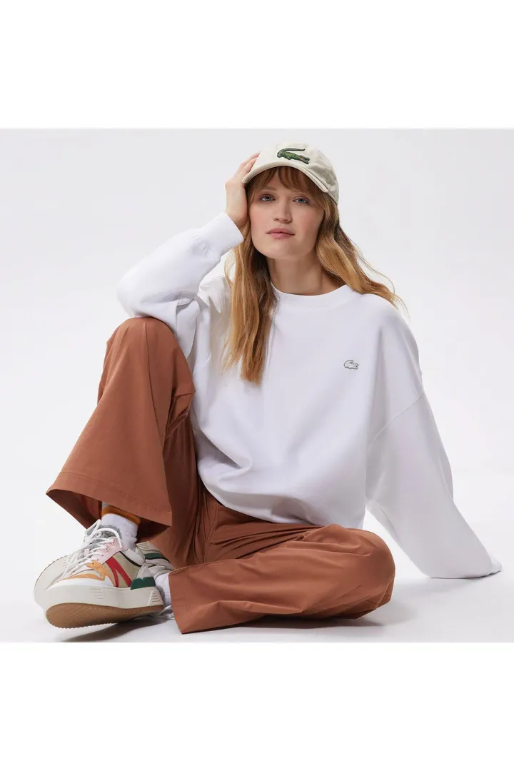 <span class="text-styled__StyledSpan-sc-d280c10c-1 dvOaRP">Lacoste< span>سویشرت زنانه یقه سفید