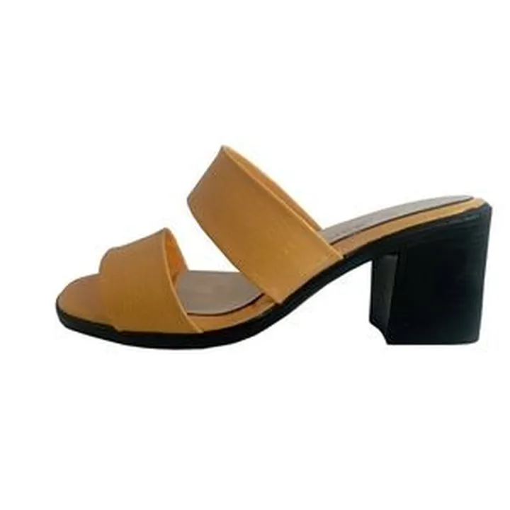 صندل زنانه مدل A-7 کد 06رنگ زرد