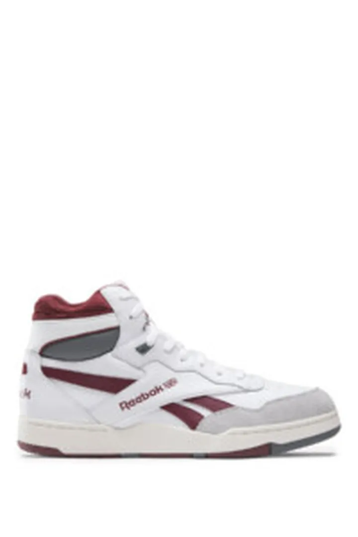 کفش اورجینال بسکتبال Reebok BB 4000 II MID سفید ست زنانه و مردانه ریبوک کد 101520043