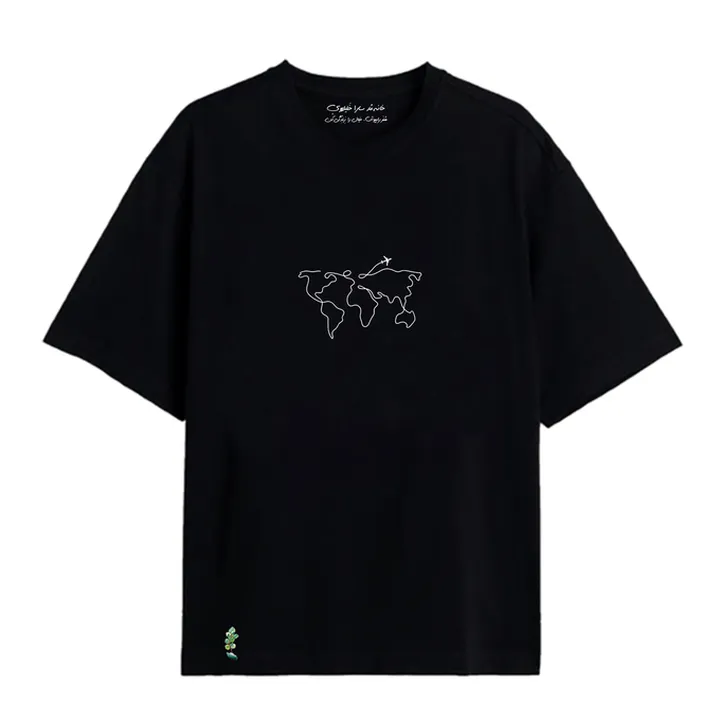 تی شرت آستین کوتاه  سارا خلیلاوی