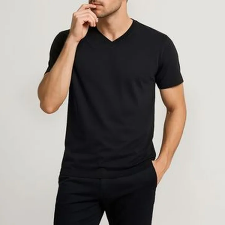 تی شرت آستین کوتاه مردانه باینت مدل 2261798 رنگ مشکی