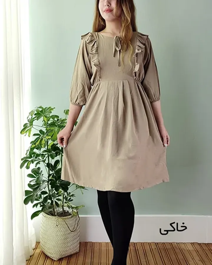 پیراهن چین گوشواره ای (746)