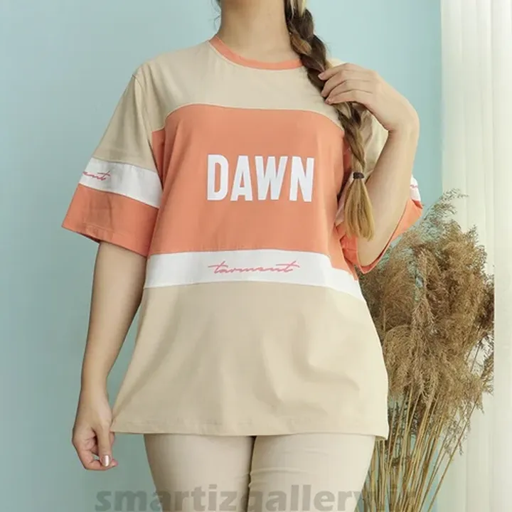 تیشرت لانگ Dawn  (کد 2427)