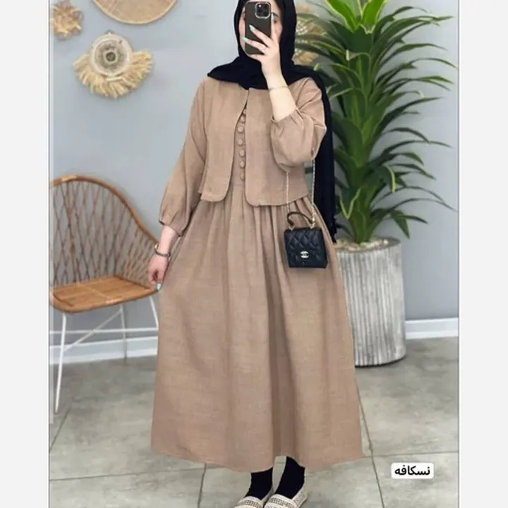 کت سارافون تابستانی دخترانه شانتون درجه یک 