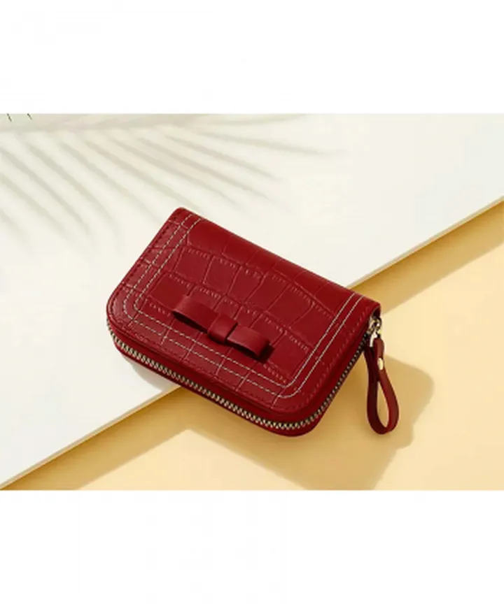 جا کارتی زنانه زیپی تائومیک میک TAOMICMIC Y8446 Ladies Multi-card Wallet Limb Card Bag Zipper