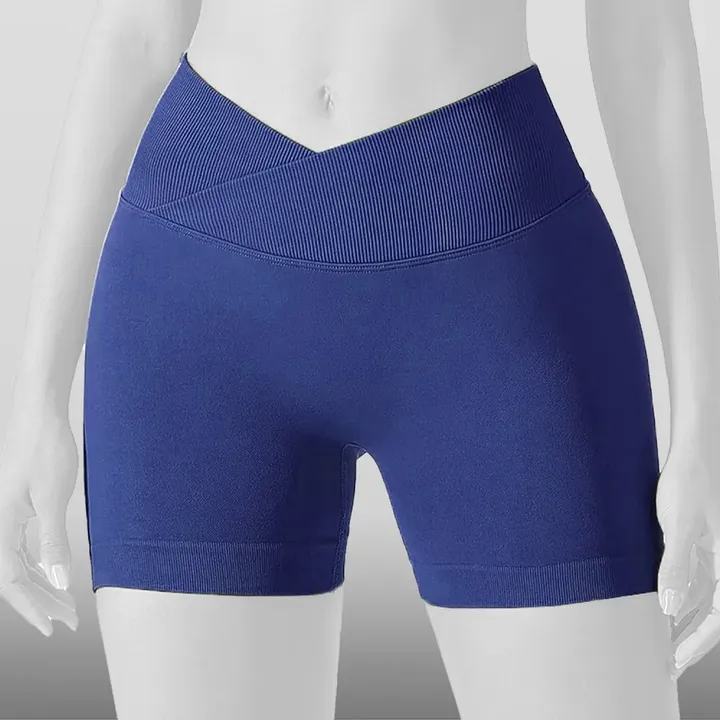 شورتک ورزشی سیملس پشت چیندار کمر هفتی J65