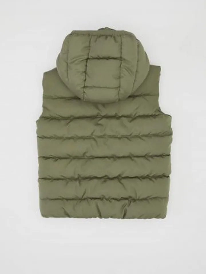 جلیقه نوزاد پسر خاکی روشن دفکتو