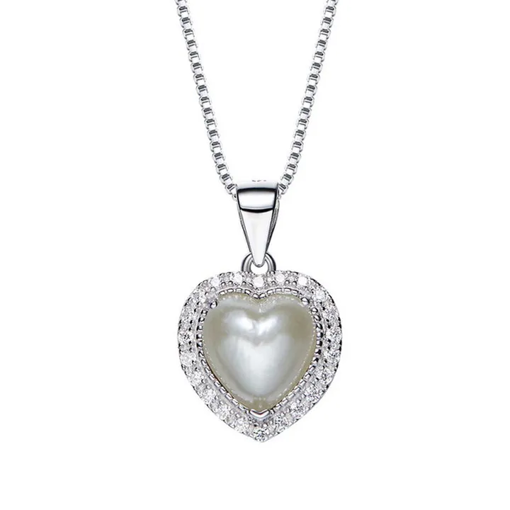 گردنبند نقره زنانه کوبیک مدل QP-3810-E