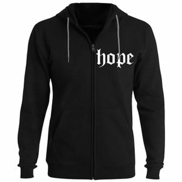 سویشرت زنانه مدل  P04 HOPE رنگ مشکی